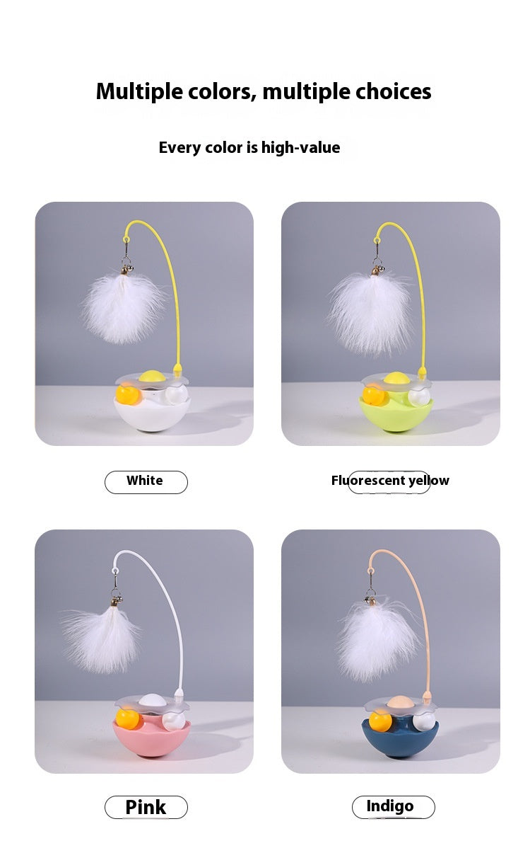 Pawshé PlaySphere interactive cat tumbler toy - product image 4