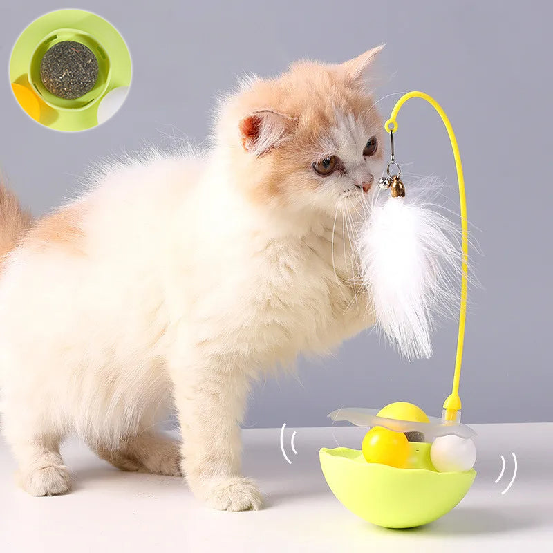 Pawshé PlaySphere interactive cat tumbler toy - product image 1