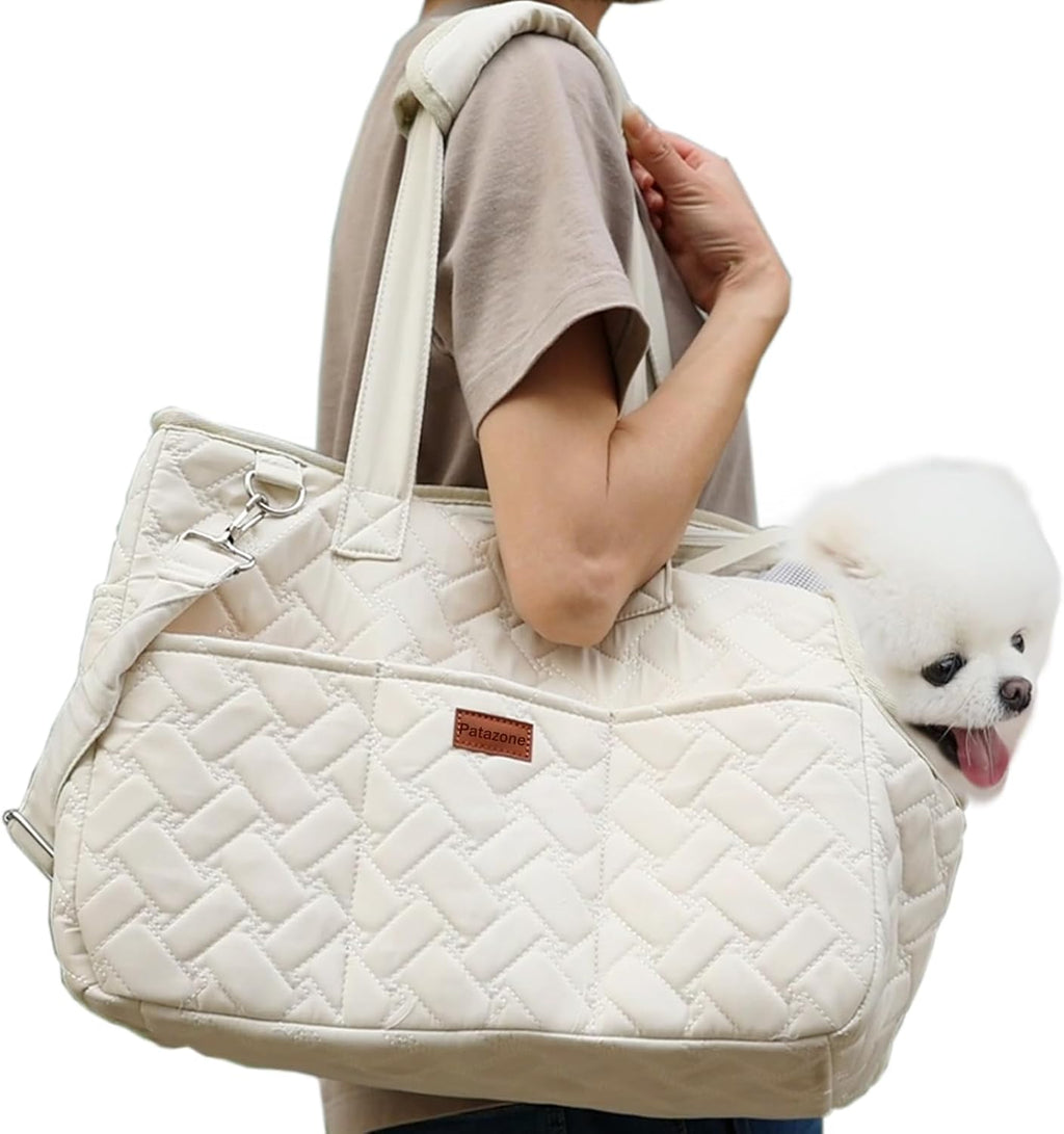 Breathable mesh detail on pet carrier