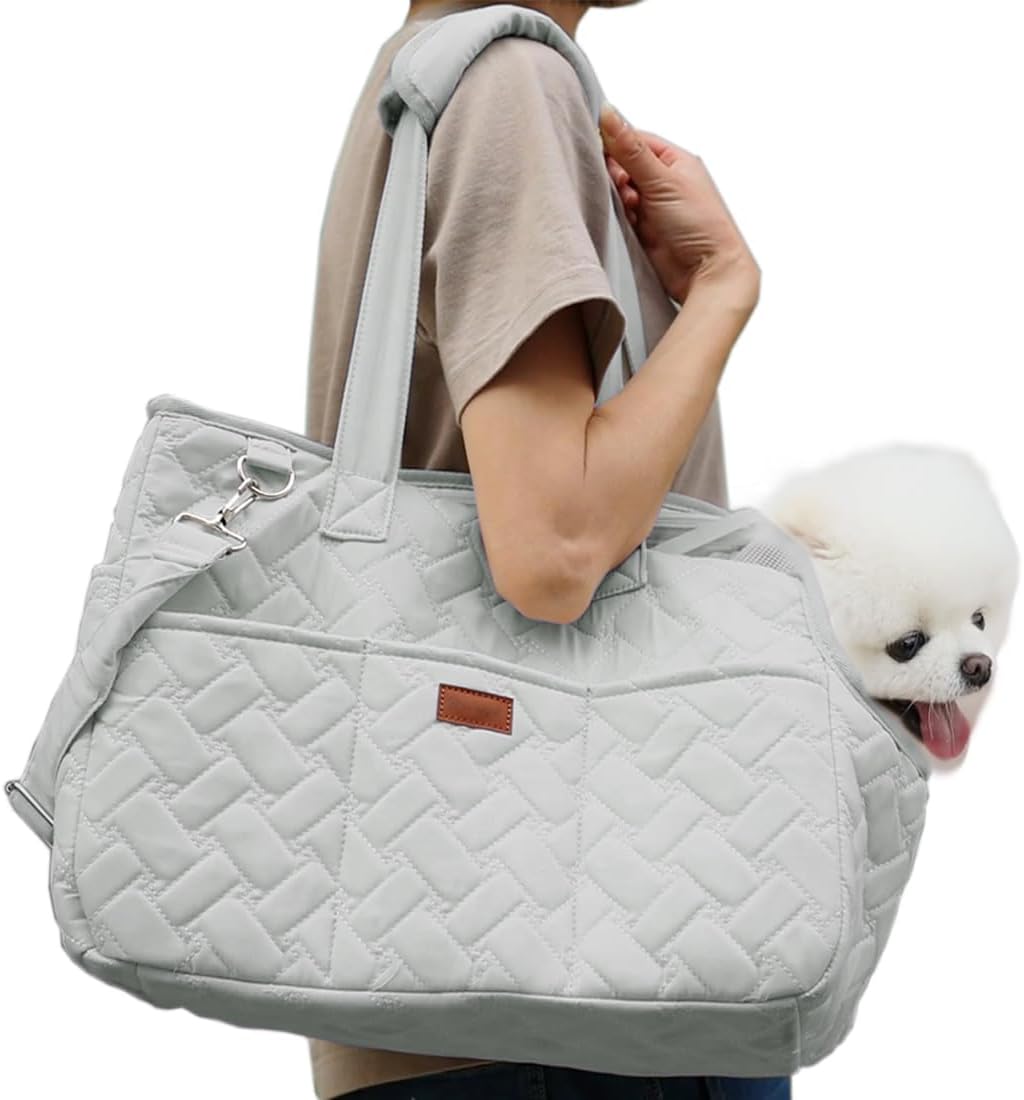 Pawshé CityNest pet carrier worn over the shoulder