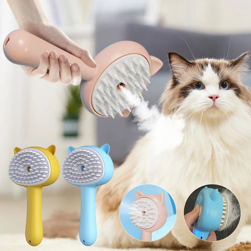 Pawshé CloudMist rechargeable pet grooming brush — featured product image