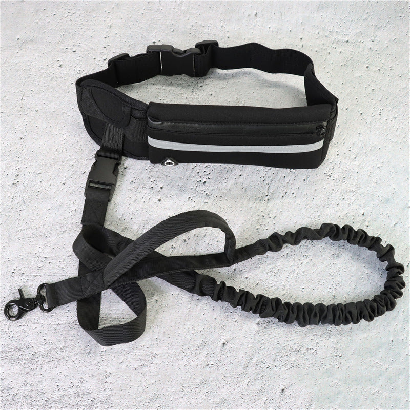TrailLuxe adjustable hands-free walking belt and leash