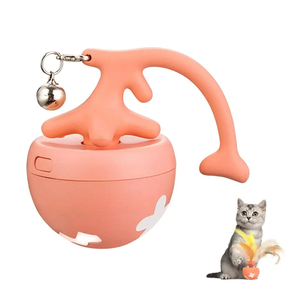 Smart Motion cat ball with flexible bell tail