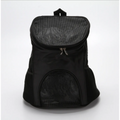 Pawshé JourneyNest black breathable pet travel backpack carrier