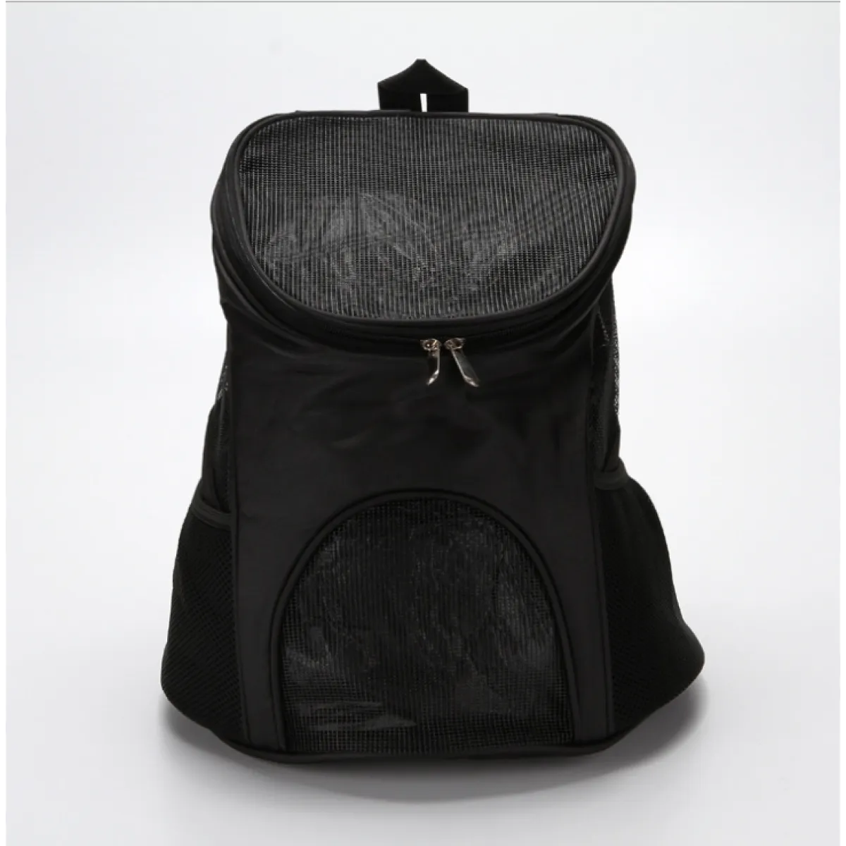 Pawshé JourneyNest black breathable pet travel backpack carrier