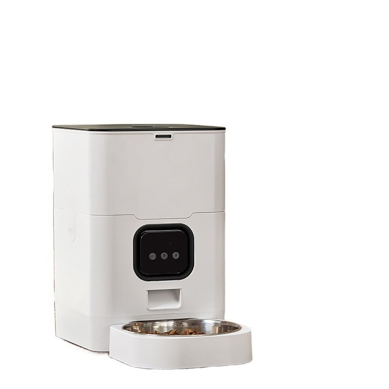 LumiServe pet feeder removable stainless-steel tray
